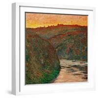 River Bend-Claude Monet-Framed Giclee Print