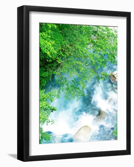 River Biei-null-Framed Photographic Print