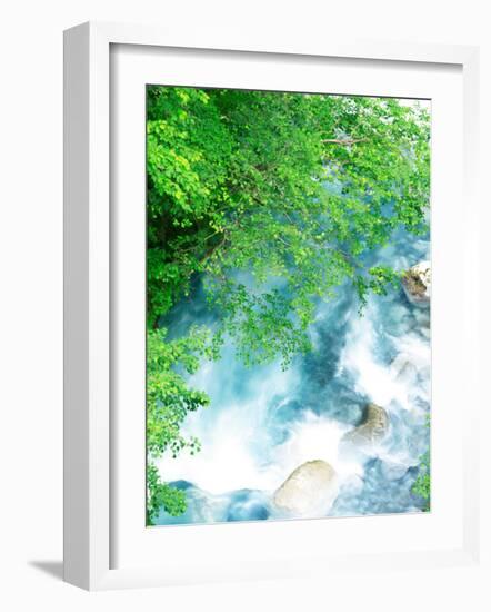 River Biei-null-Framed Photographic Print