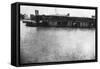 River Boat on the Tigris, Mosul, Mesopotamia, 1918-null-Framed Stretched Canvas
