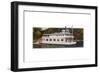 River Boat-Tim Knepp-Framed Premium Giclee Print