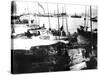River Boats, Saigon, 1900-null-Stretched Canvas