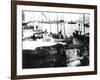 River Boats, Saigon, 1900-null-Framed Giclee Print