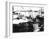 River Boats, Saigon, 1900-null-Framed Giclee Print