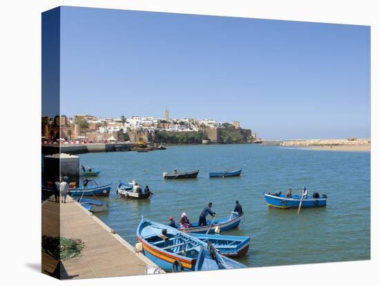 River Bouregreg, Rabat, Morocco, North Africa, Africa-Graham Lawrence-Stretched Canvas