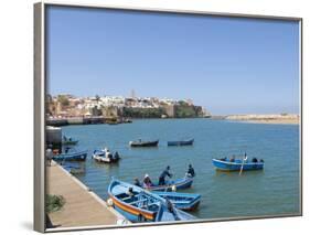 River Bouregreg, Rabat, Morocco, North Africa, Africa-Graham Lawrence-Framed Photographic Print