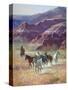 River Breaks Bunch-Jack Sorenson-Stretched Canvas