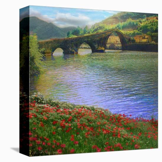 River Bridge-Chris Vest-Stretched Canvas