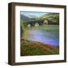 River Bridge-Chris Vest-Framed Art Print