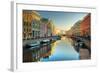 River Channel with Boats in Saint-Petersburg. Spring-Sergei Butorin-Framed Photographic Print