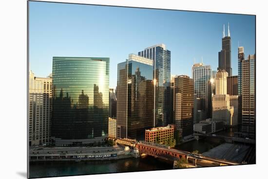 River City Chicago-Steve Gadomski-Mounted Photographic Print