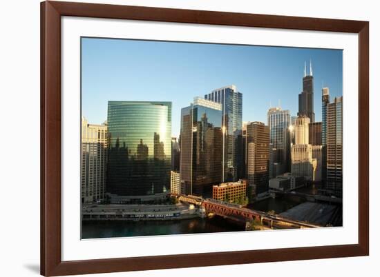 River City Chicago-Steve Gadomski-Framed Photographic Print