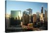 River City Chicago-Steve Gadomski-Stretched Canvas