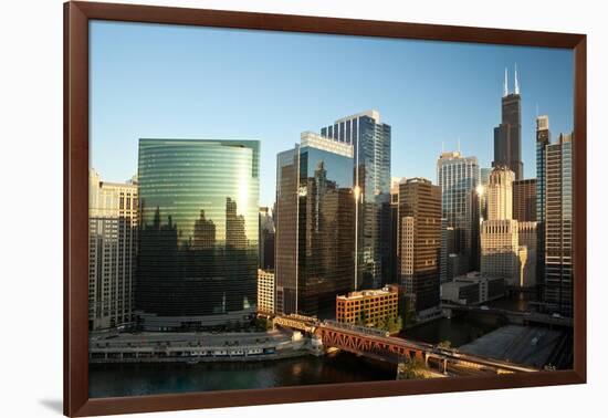 River City Chicago-Steve Gadomski-Framed Photographic Print