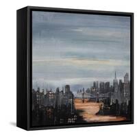 River City I-Farrell Douglass-Framed Stretched Canvas
