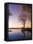 River Club Lodge, Sunset on Zambesi River, Zambia, Africa-Pitamitz Sergio-Framed Stretched Canvas