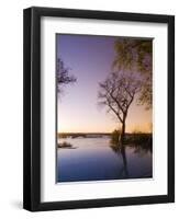 River Club Lodge, Sunset on Zambesi River, Zambia, Africa-Pitamitz Sergio-Framed Photographic Print