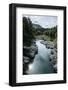 River Contributing Water to the Marlborough Sounds, South Island, New Zealand, Pacific-Michael Runkel-Framed Photographic Print