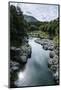 River Contributing Water to the Marlborough Sounds, South Island, New Zealand, Pacific-Michael Runkel-Mounted Photographic Print