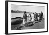 River Craft Laden with Melons, Tigris River, Baghdad, Iraq, 1917-1919-null-Framed Giclee Print