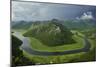 River Crnojevica with a Central Channel Between Aquatic Plants, Lake Skadar Np, Montenegro-Radisics-Mounted Photographic Print