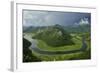 River Crnojevica with a Central Channel Between Aquatic Plants, Lake Skadar Np, Montenegro-Radisics-Framed Photographic Print