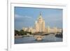 River Cruise Along the Moskva River (Moscow River) in Front Of-Michael Runkel-Framed Photographic Print