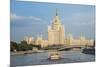 River Cruise Along the Moskva River (Moscow River) in Front Of-Michael Runkel-Mounted Photographic Print