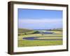 River Cuckmere Meets English Channel, Cuckmere Haven, East Sussex, South Downs Nat'l Park, England-Peter Barritt-Framed Photographic Print