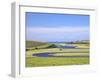River Cuckmere Meets English Channel, Cuckmere Haven, East Sussex, South Downs Nat'l Park, England-Peter Barritt-Framed Photographic Print