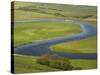 River Cuckmere, Near Seaford, East Sussex, England-David Wall-Stretched Canvas