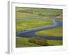 River Cuckmere, Near Seaford, East Sussex, England-David Wall-Framed Photographic Print