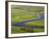 River Cuckmere, Near Seaford, East Sussex, England-David Wall-Framed Photographic Print
