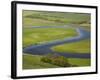 River Cuckmere, Near Seaford, East Sussex, England-David Wall-Framed Photographic Print