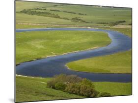 River Cuckmere, Near Seaford, East Sussex, England-David Wall-Mounted Photographic Print