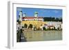 River Danube, Passau, Bavaria, Germany, Europe-Michael Runkel-Framed Photographic Print