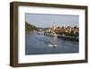 River Danube, Passau, Bavaria, Germany, Europe-Michael Runkel-Framed Photographic Print