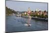 River Danube, Passau, Bavaria, Germany, Europe-Michael Runkel-Mounted Photographic Print