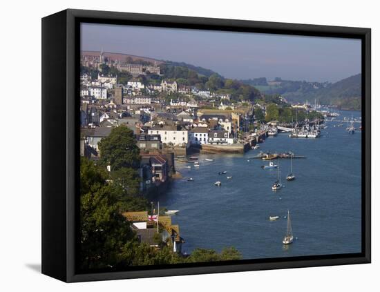 River Dart, Dartmouth, Devon, England, United Kingdom, Europe-Jeremy Lightfoot-Framed Stretched Canvas