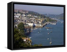 River Dart, Dartmouth, Devon, England, United Kingdom, Europe-Jeremy Lightfoot-Framed Stretched Canvas