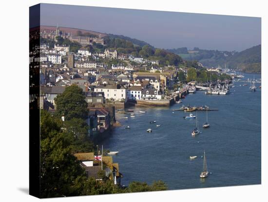 River Dart, Dartmouth, Devon, England, United Kingdom, Europe-Jeremy Lightfoot-Stretched Canvas