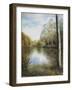 River Dart Devon-Margo Starkey-Framed Giclee Print