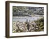 River Dart Estuary, Dartmouth, South Hams, Devon, England, United Kingdom-David Hughes-Framed Photographic Print