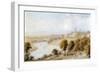 River Dee and St John's Church, 19th Century-William Westall-Framed Giclee Print