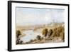 River Dee and St John's Church, 19th Century-William Westall-Framed Giclee Print