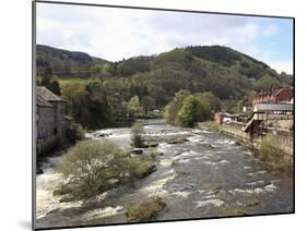 River Dee, Llangollen, Dee Valley, Denbighshire, North Wales, Wales, United Kingdom, Europe-Wendy Connett-Mounted Photographic Print