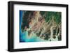 River Delta of the Irrawady, a River that Flows from North to South through Myanmar - Modified Elem-null-Framed Photographic Print