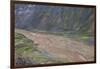 River Delta Running Through a Mountain Range, Landmannalaugar, Iceland-Gavriel Jecan-Framed Photographic Print