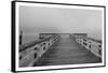 River Dock-James McLoughlin-Framed Stretched Canvas