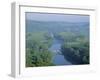 River Dordogne from Domme, Dordogne, Aquitaine, France, Europe-Roy Rainford-Framed Photographic Print